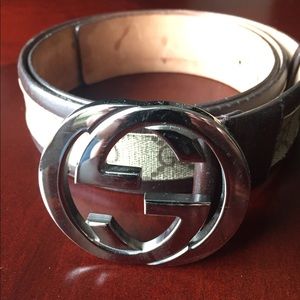 Gucci belt interlocking Gs